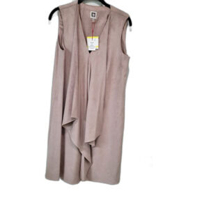 NEW Faux Suede Dress by Anne Klein Med